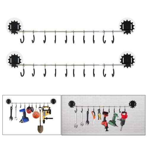 Wall mounted pan Holder 20 inch 2-piece set
