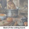 NEW Norwich Terrier Fall Kitchen Pumpkins Glass Cutting Board Decorative Tempered Glass Kitchen Cutting and Serving Board Large Size Chopping Board