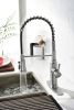 Pull down Single Handle Spring Kitchen Faucet