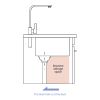 33 Gold Farmhouse Sink - 33 Inch Kitchen Sink Stainless Steel 16 gauge Apron Front Kitchen Sink