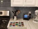 NEW Lots of Black Pug Glass Cutting Board Decorative Tempered Glass Kitchen Cutting and Serving Board Large Size Chopping Board