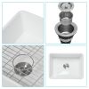 Farmhouse/Apron Front White Ceramic Kitchen Sink
