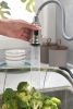 Single Handle High Arc Pull Out Kitchen Faucet,Single Level Stainless Steel Kitchen Sink Faucets with Pull Down Sprayer
