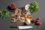 NEW Norwich Terrier Fall Kitchen Pumpkins Glass Cutting Board Decorative Tempered Glass Kitchen Cutting and Serving Board Large Size Chopping Board