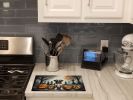 NEW Boxer Spooky Halloween Glass Cutting Board Decorative Tempered Glass Kitchen Cutting and Serving Board Large Size Chopping Board