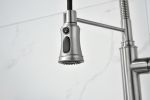 Pull down Single Handle Spring Kitchen Faucet