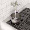 Traditional Wall Mount 16 1/6 Inch Extended Stove Swing Arm Folding 2 Handles 360¬∞ Rotation Dual Joints Pot Filler Kitchen Faucet