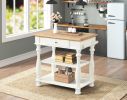 White Kitchen Island