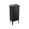 Household Supplies Trash Can with Stay-on Lid and Soft Closure