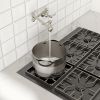 Traditional Wall Mount Stove Swing Arm Folding Pot Filler Kitchen Faucet 2 Handle Double 360¬∞ Rotatable Joints
