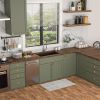 30in. / 32in. / 33in. Undermount Quartz Kitchen Sink Single Bowl Kitchen Sink Granite Composite Sink with Masonry Black Finish