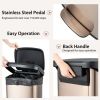 Indoor & Outdoor Household Trash Can with Soft Close Lid